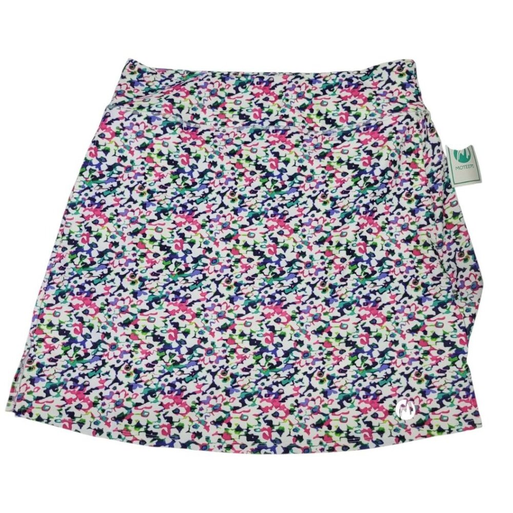 Moteepi Tennis Golf Skort Athletic Breathable‎ Shorts Pockets Tags Womens XL